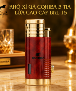 Bật lửa khò xì gà Cohiba 3 tia lửa cao cấp COB360 – Chính hãng
