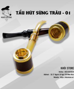Tẩu Hút Sừng Trâu - 01
