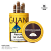 CIGAR GUANTANAMERA 25 CRISTALES HỘP THIẾC TRÒN