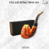 Tẩu Hút Sừng Trâu - 01