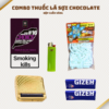COMBO Thuốc Lá Sợi Chocolate ( Hộp Cuốn Vàng )
