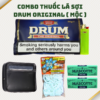 COMBO Thuốc Lá Sợi Drum Original ( Hộp Cuốn Đen )
