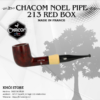 Tẩu Gỗ CHACOM NOEL PIPE 213 RED BOX