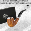 Tẩu Gỗ Thạch Nam Chacom Baccara 43 Nature Vân Lửa Vàng