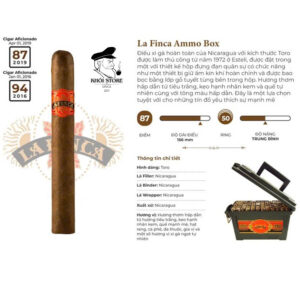 Xì gà La Finca Ammo Box of 60