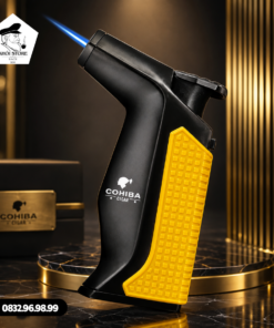 Bật Lửa Khò Xì Gà 1 Tia Cohiba Kèm Đục COB995