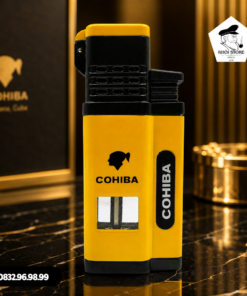 Bật Lửa Khò Xì Gà 4 Tia COHIBA COB177