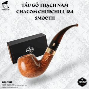 Tẩu Gỗ Thạch Nam Chacom Churchill 184 Smooth