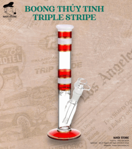 Boong Thủy Tinh Triple Stripe
