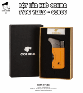 BẬT LỬA KHÒ COHIBA TYPE YELLO