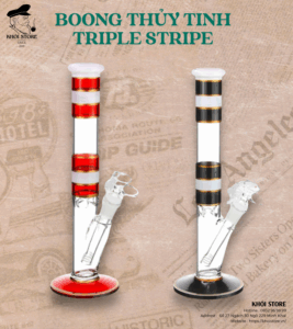 Boong Thủy Tinh Triple Stripe