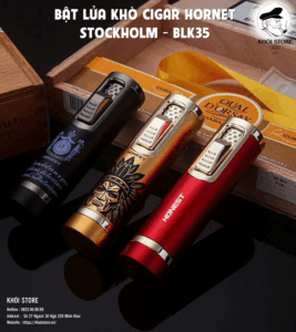 Bật Lửa Khò Cigar Hornet Stockholm - BLK35