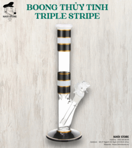 Boong Thủy Tinh Triple Stripe