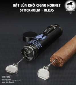 Bật Lửa Khò Cigar Hornet Stockholm - BLK35