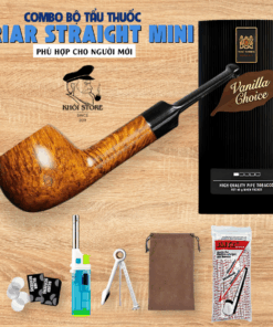Combo Tẩu Thuốc Briar Straight Mini