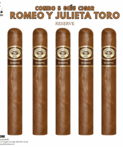 Combo 5 Điếu Cigar Romeo Y Julieta Toro Reserve