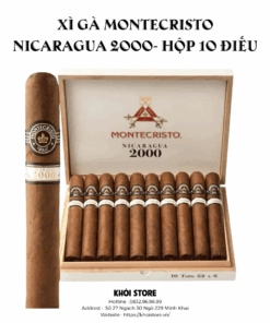 Xì Gà Montecristo Nicaragua 2000 Limited Edition – Hộp 10 Chính Hãng