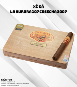 Xì Gà La Aurora 107 Cosecha 2007