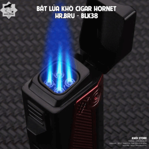 Bật Lửa Khò Cigar Hornet HR.BRU – BLK38