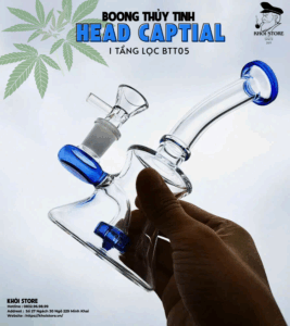 Boong Thủy Tinh Head Captial – 1 Tầng Lọc BTT05