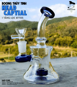 Boong Thủy Tinh Head Captial – 1 Tầng Lọc BTT05