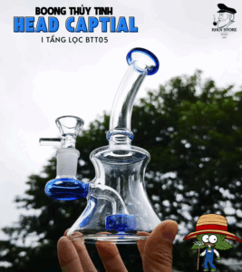 Boong Thủy Tinh Head Captial – 1 Tầng Lọc BTT05