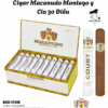 Cigar Macanudo Montego y Cia - Hộp 30 Điếu Chính Hãng