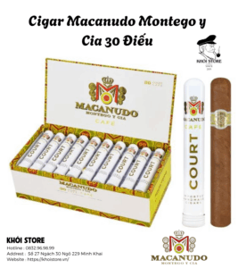 Cigar Macanudo Montego y Cia 