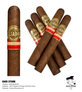 Xì Gà Aliados Cabinet by EPC Robusto - Hộp 20 Điếu Chính Hãng