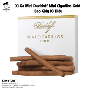 Xì Gà Mini Davidoff Mini Cigarillos Gold 