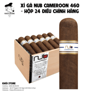 Xì gà Nub Cameroon 460 - Hộp 24 Điếu Chính Hãng