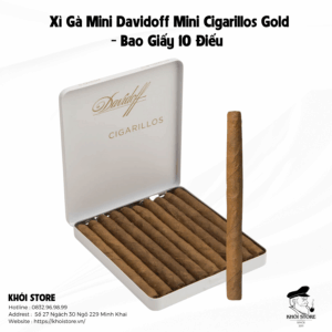Xì Gà Mini Davidoff Mini Cigarillos Gold 