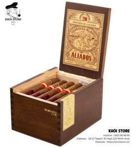 Xì Gà Aliados Cabinet by EPC Robusto - Hộp 20 Điếu Chính Hãng