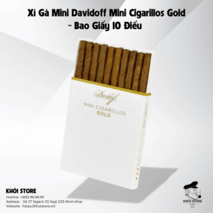 Xì Gà Mini Davidoff Mini Cigarillos Gold 