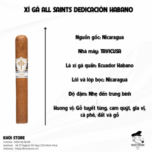 All Saints Dedicación Habano