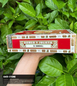XÌ GÀ ROMEO Y JULIETA RESERVA REAL CHURCHILL – HỘP 10 ĐIẾU CHÍNH HÃNG