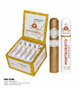 Xì Gà Montecristo White Label Toro Grande Tubos - Hộp 15 điếu Chính Hãng