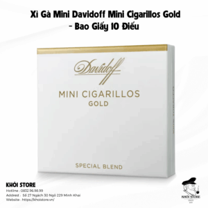 Xì Gà Mini Davidoff Mini Cigarillos Gold 