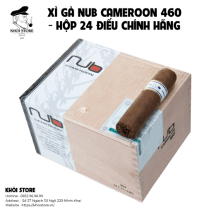 Xì gà Nub Cameroon 460 - Hộp 24 Điếu Chính Hãng