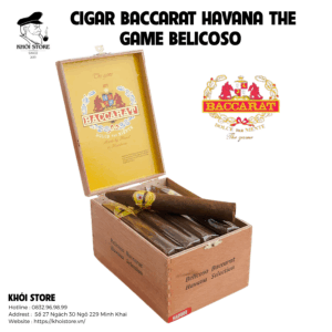 Cigar Baccarat Havana The Game Belicoso