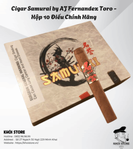 Cigar Samurai by AJ Fernandez Toro - Hộp 10 Điếu Chính Hãng