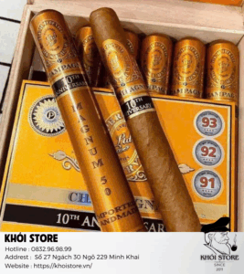 Xì gà Perdomo Reserve Champagne 10th Anniversary Magnum - Hộp 12