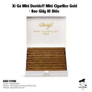 Xì Gà Mini Davidoff Mini Cigarillos Gold 