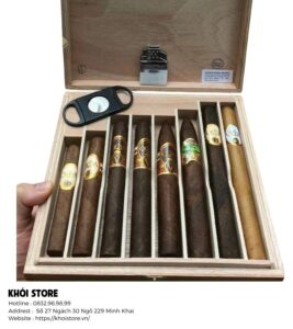 Xì gà Oliva Big Baller 8-Cigar Connoisseur - Hộp 8 Điếu Chính Hãng