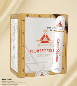 Xì Gà Montecristo White Label Toro Grande Tubos - Hộp 15 điếu Chính Hãng