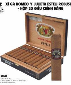 Xì Gà Romeo y Julieta Esteli Robusto - Hộp 20 Điếu Chính Hãng