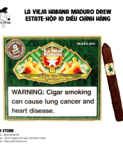 Xì Gà La Vieja Habana Maduro Drew Estate-Hộp 10 Điếu Chính Hãng