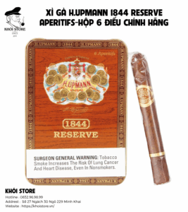 Xì Gà H.Upmann 1844 Reserve Aperitifs-Hộp 6 Điếu Chính Hãng