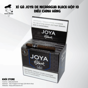 Xì Gà Joya De Nicaragua Black-Hộp 10 Điếu Chính Hãng