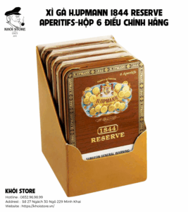 Xì Gà H.Upmann 1844 Reserve Aperitifs-Hộp 6 Điếu Chính Hãng